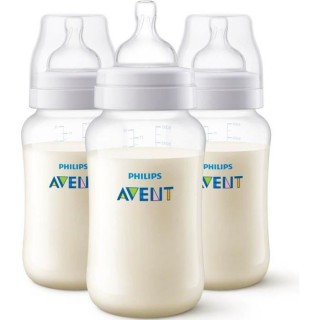 PHILIPS AVENT SCF816/37 Lot de 3 biberons Anti-Colic - 3 mois et+ - 33