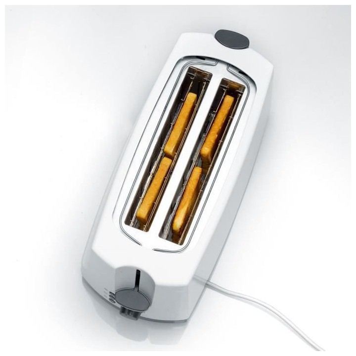 SEVERIN AT2234 Grille-pain, 2 fentes longues pour 4 tranches : griller