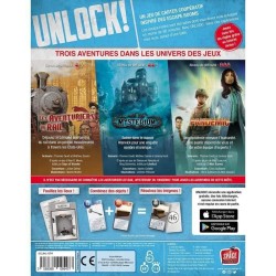 Space Cowboys | Unlock! : Game Adventures | Unbox Now | Jeu de société | a partir de 10 ans | 1 a 6 joueurs | 60 minutes