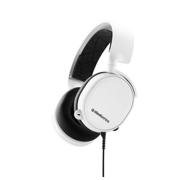STEELSERIES Casque gamer Arctis 3 Blanc