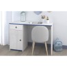 PARISOT Bureau enfant Décor pin memphis et rose ou bleu - L 121 cm - SWITCH