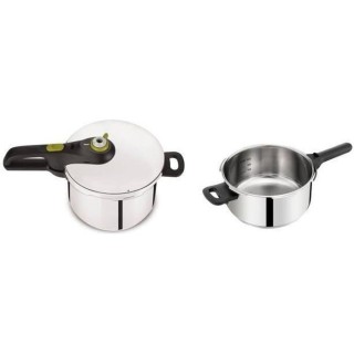 TEFAL P2544337 Autocuiseur Cocotte-minutre SECURE 5 NEO - 2 cuves 4 L