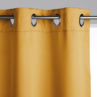 Rideau occultant - 140 x 260 cm - Ocre