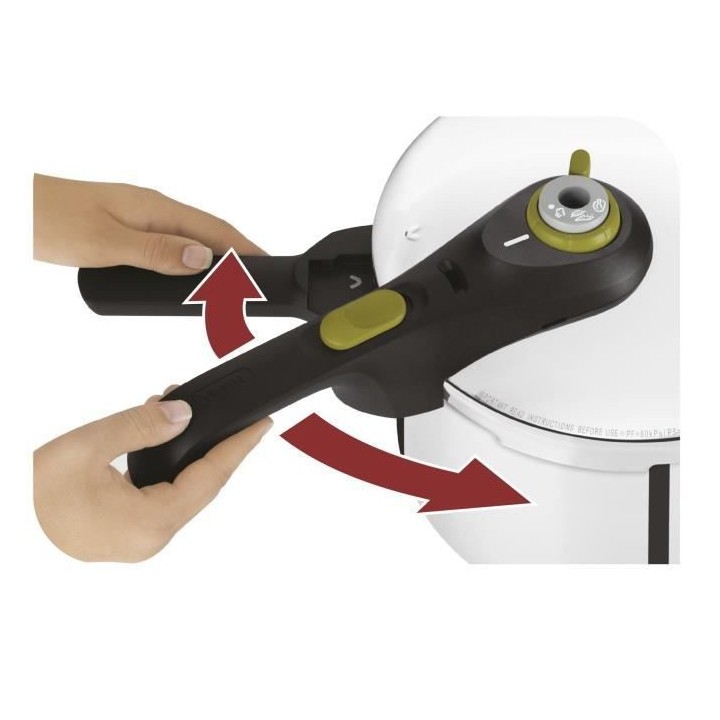 TEFAL P2544337 Autocuiseur Cocotte-minutre SECURE 5 NEO - 2 cuves 4 L