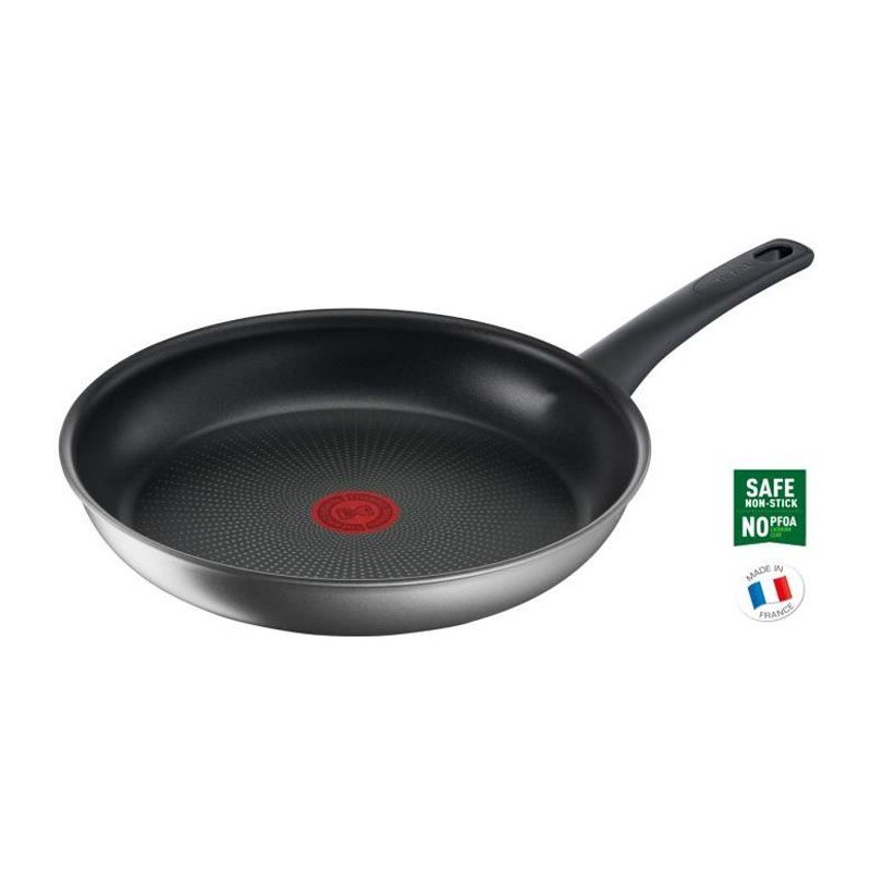 TEFAL G2870602 La Recyclée poele 28cm, 100% Aluminium recyclé, revetement anti-adhésif, tous feux dont induction