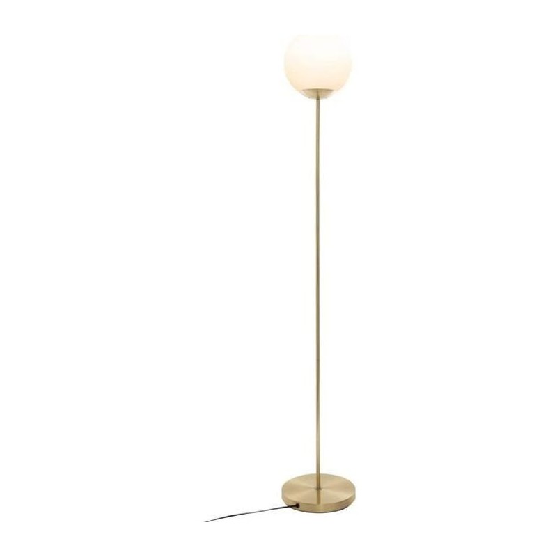 Lampadaire droit - E14 - 60 W - H. 134 cm - Or