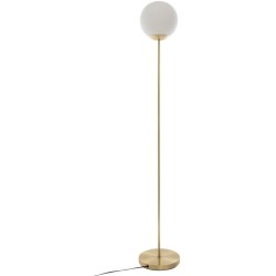 Lampadaire droit - E14 - 60 W - H. 134 cm - Or