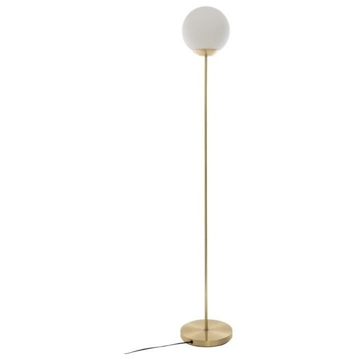 Lampadaire droit - E14 - 60 W - H. 134 cm - Or