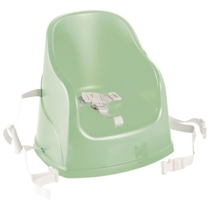 Chaise haute évolutive en rehausseur de chaise + Coffret vaisselle +