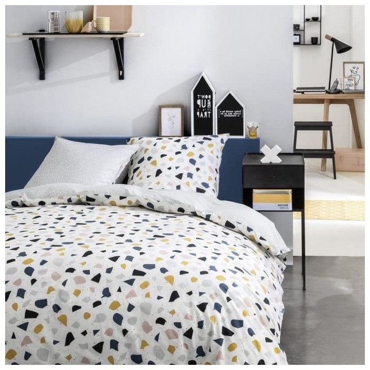 Parure de lit - 220 x 240 cm - TODAY SUNNY 1.7 - 2 personnes - Imprim