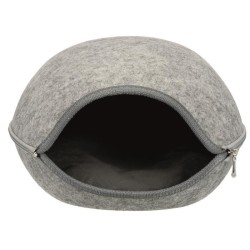 TRIXIE Abri douillet Luna 40 × 24 × 46 cm - Gris clair - Pour chien