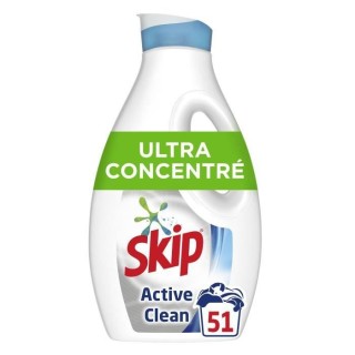 SKIP Concentré Active Clean - 51 Lavages - lot de 4
