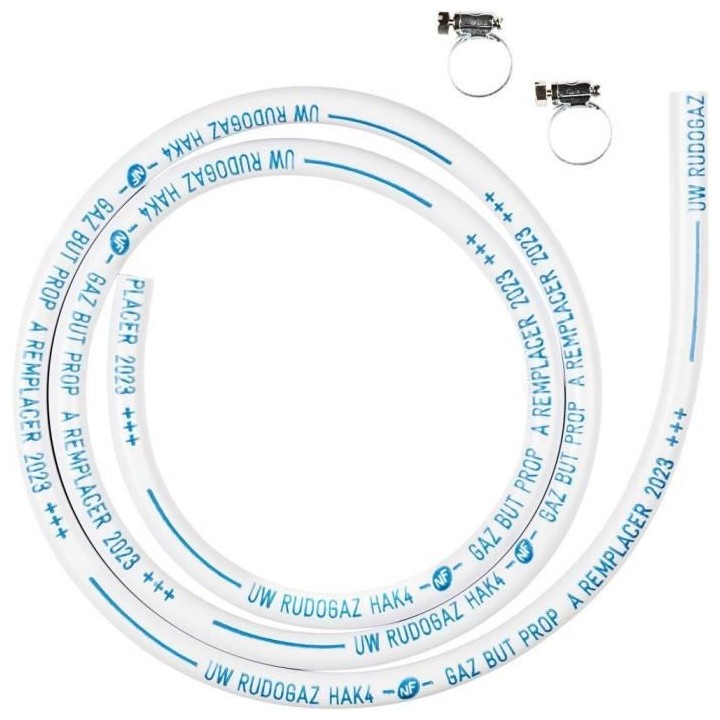WPRO TBC159 Tuyau gaz - caoutchouc Butane/Propane - 5 ans