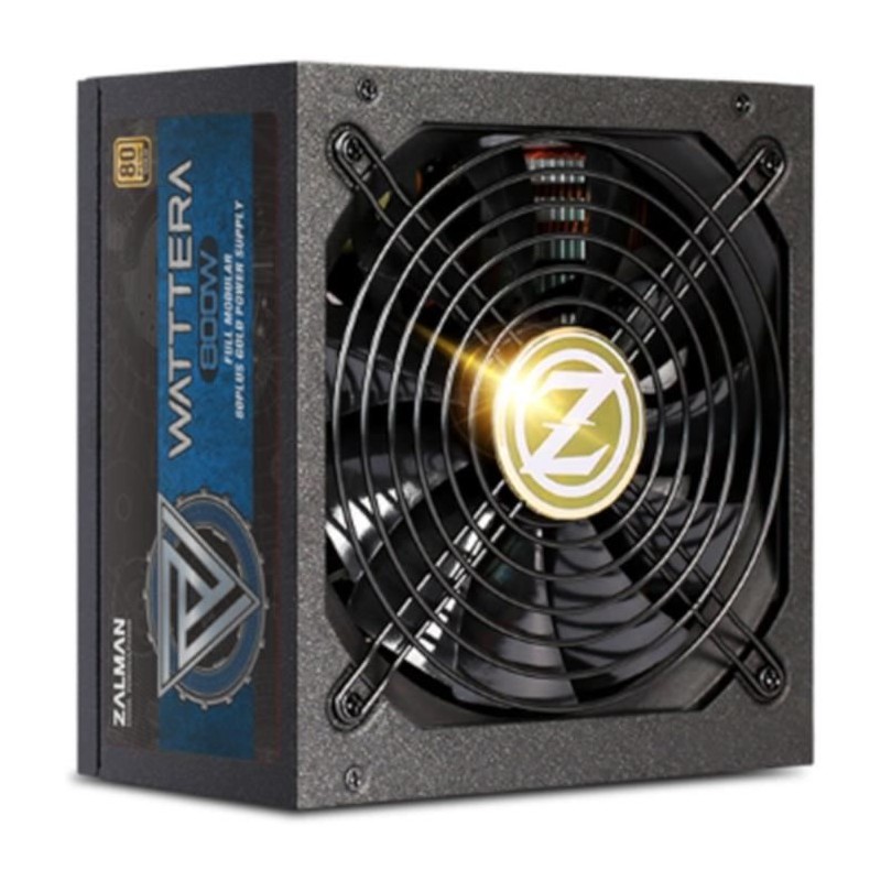 Alimentation PC modulaire - ZALMAN - WattTera 800W (80+ Gold) - 800W (ZM800-EBTII)