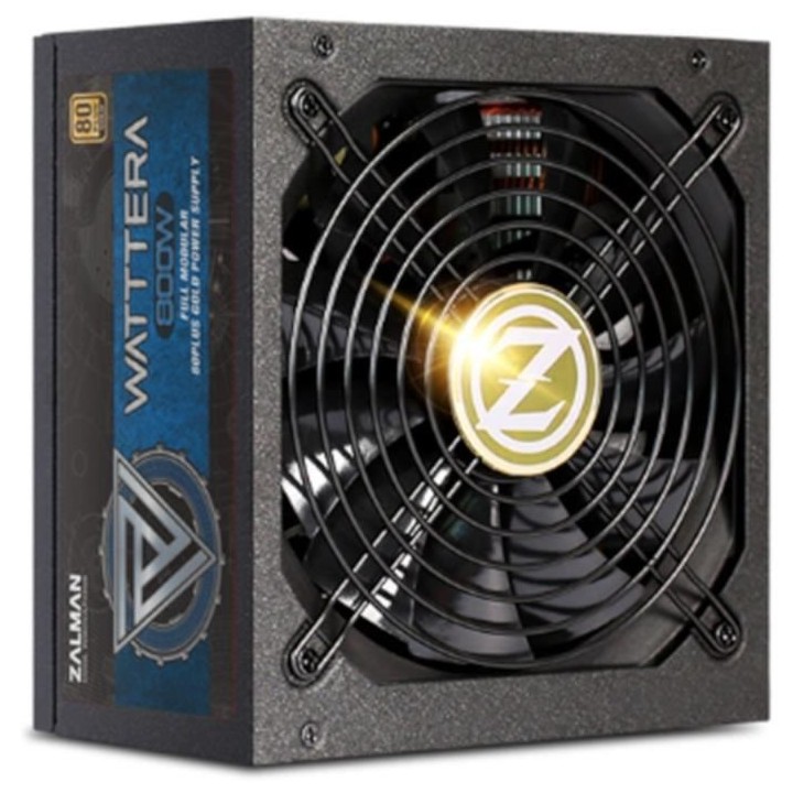 Alimentation PC modulaire - ZALMAN - WattTera 800W (80+ Gold) - 800W (