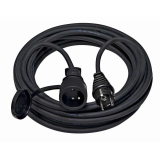 Brennenstuhl Rallonge 25m de câble avec prise a clapet (IP44) - Fabri
