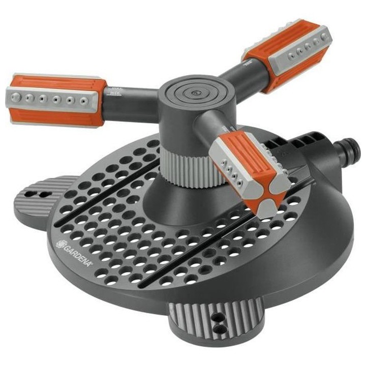 GARDENA Arroseur rotatif Mambo Comfort – Surface 310m² – Portée