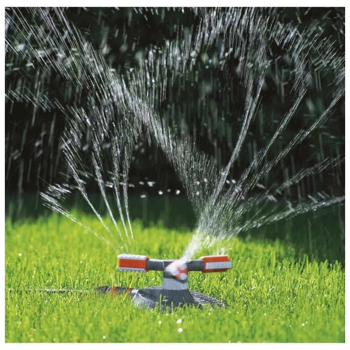 GARDENA Arroseur rotatif Mambo Comfort – Surface 310m² – Portée