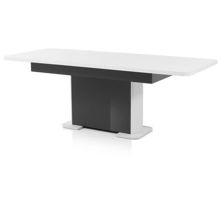 ALBEA Table a manger extensible BELLINI - L 180/40 x P 90 x H 78 cm -