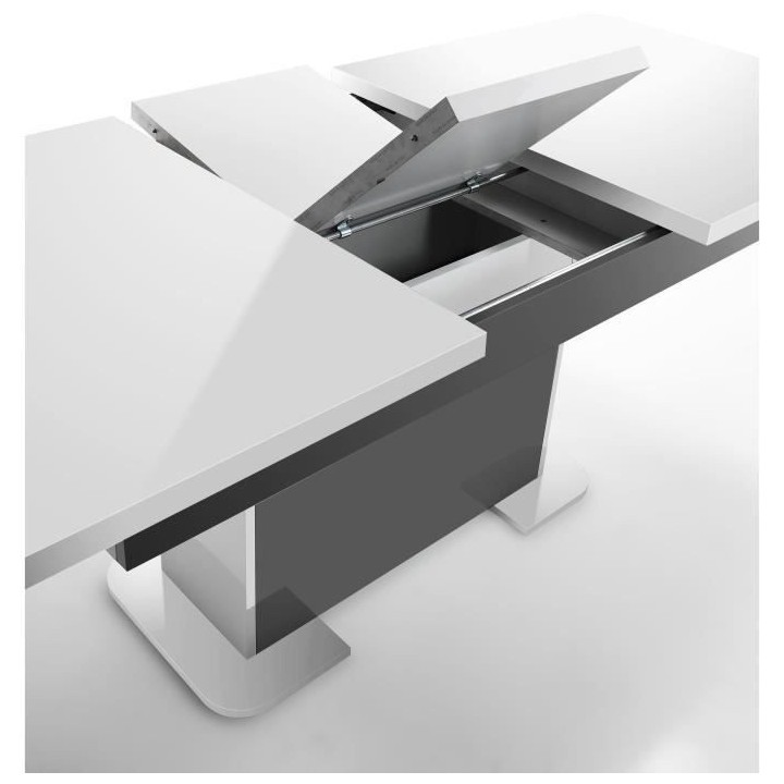 ALBEA Table a manger extensible BELLINI - L 180/40 x P 90 x H 78 cm -