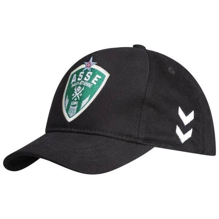 Casquette HUMMEL pour Fan AS Saint-Etienne - Adulte - Noir