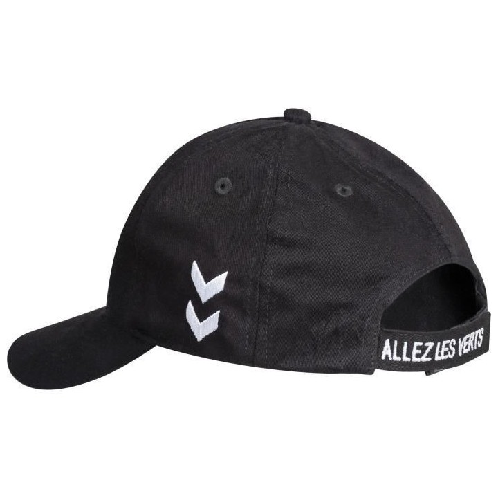Casquette HUMMEL pour Fan AS Saint-Etienne - Adulte - Noir