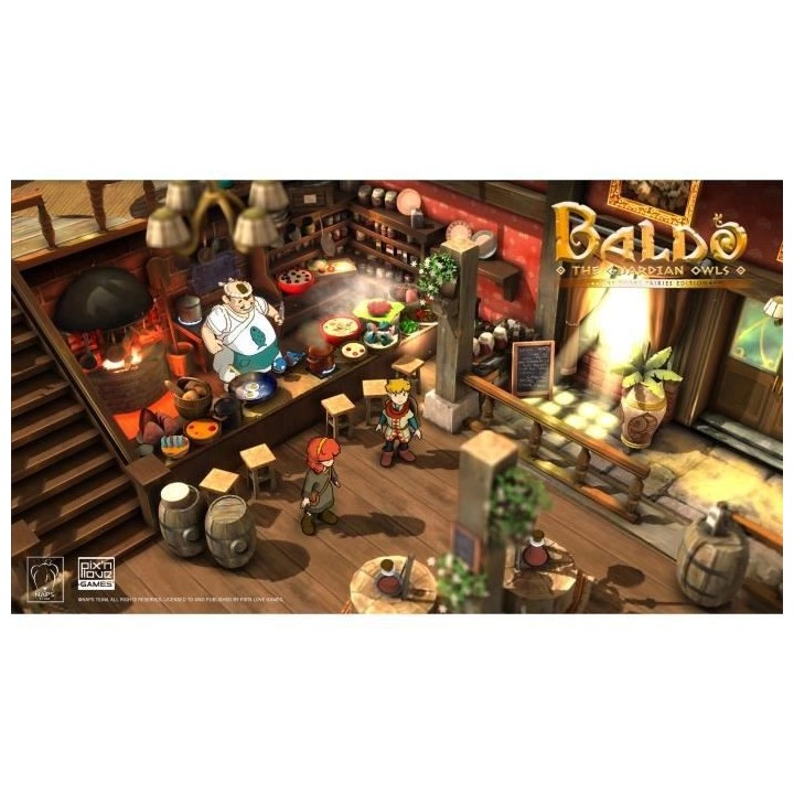 Baldo The Guardian Owls - The Three Fairies Edition Jeu PS4