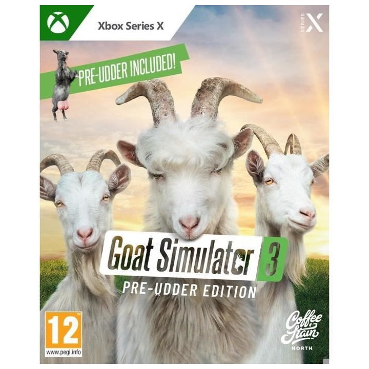 Goat Simulator 3 Pre-Udder Ed XSRX Jeu Xbox One et Xbox Series