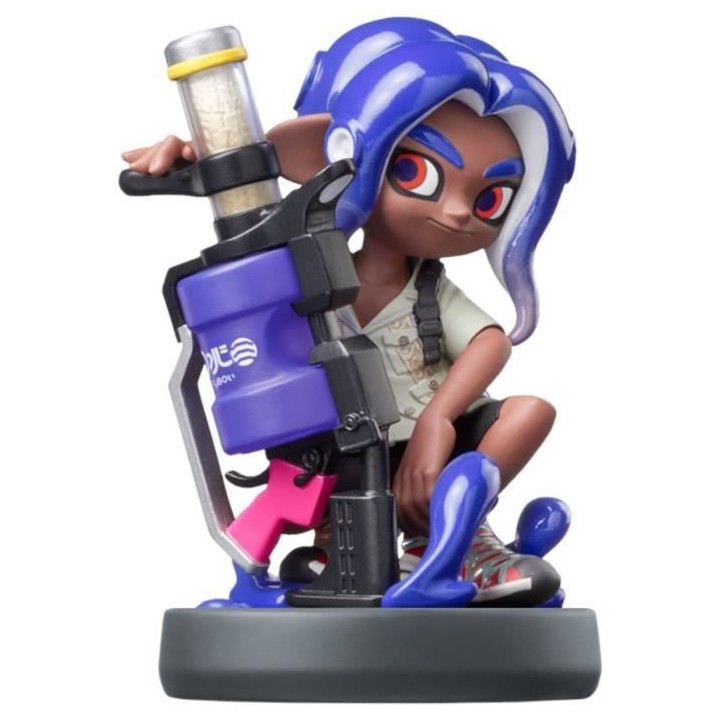 Pack Amiibo - Collection Splatoon 3 - Octaling (Bleu) + Inkling (Jaune