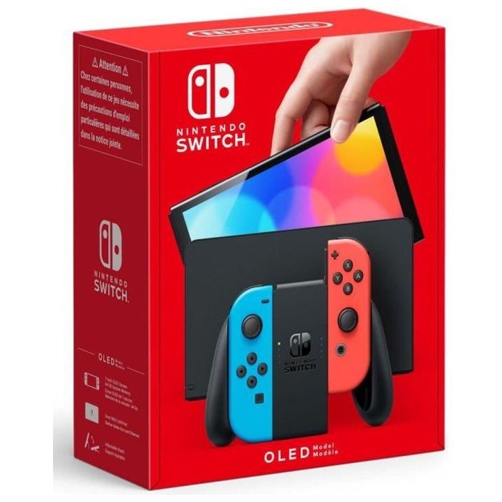 Console Nintendo Switch (modele OLED) : Nouvelle version, Couleurs Int