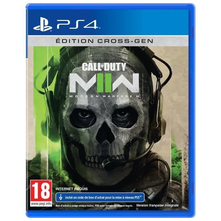 Call of Duty: Modern Warfare II Jeu PS4 (Mise a niveau PS5 disponible)