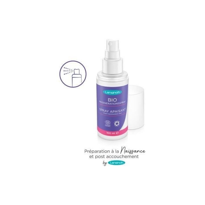 LANSINOH Spray Apaisant Post-Accouchement Bio 100ml