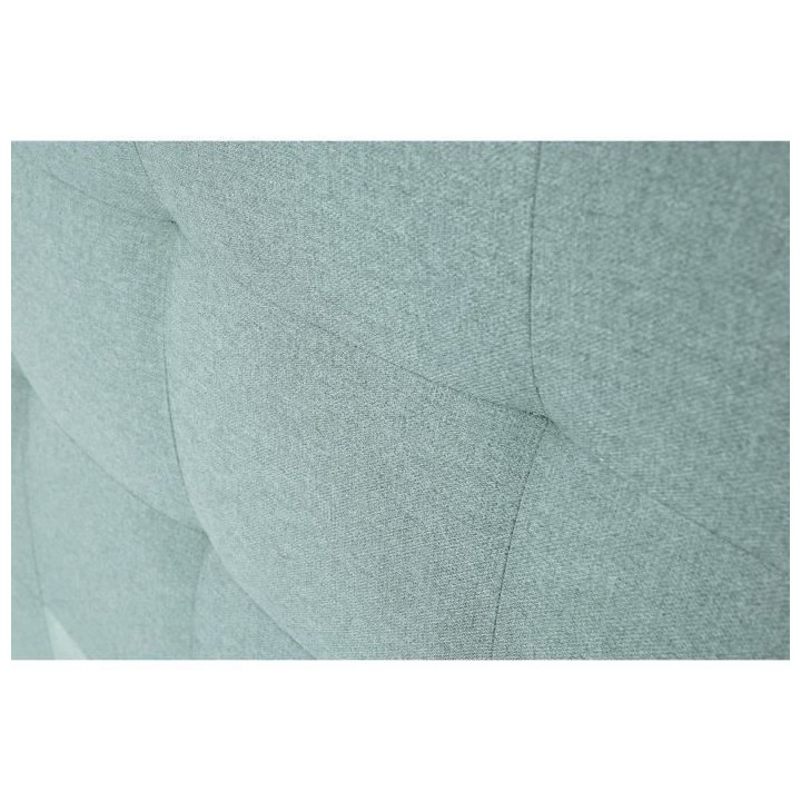 Tete de lit HERA - Bleu-Vert Céladon - Pour couchage 140 et 160 - 165