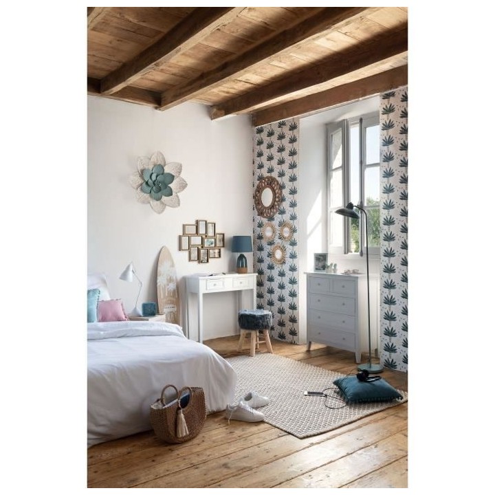 Lampadaire droit en métal - E27 - 25 W - H. 155 cm - Vert