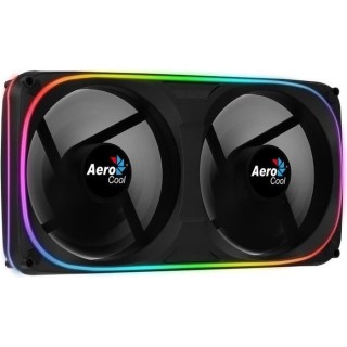 AEROCOOL Astro 24 ARGB - Ventilateur 2x120mm A-RGB pour boitier