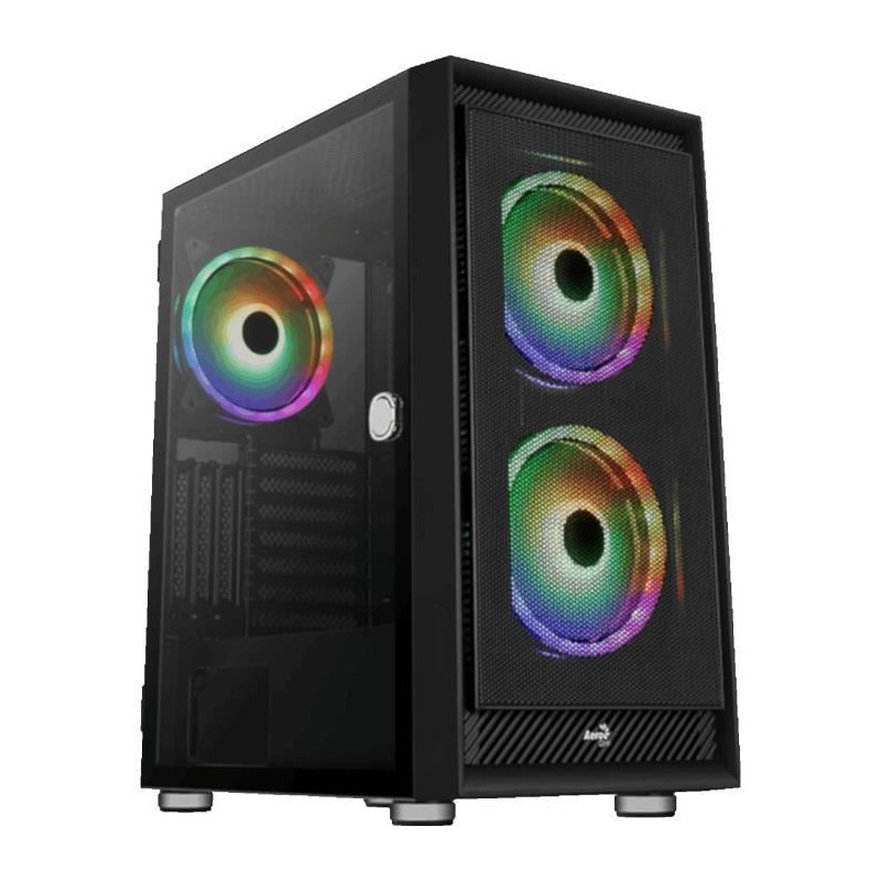 Boîtier PC - AEROCOOL - Graphite G V3 - Boitier sans alimentation - Moyen tour - Format ATX - Noir ( ACCM-PB24133.11 )