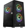 Boîtier PC - AEROCOOL - Graphite G V3 - Boitier sans alimentation - Moyen tour - Format ATX - Noir ( ACCM-PB24133.11 )