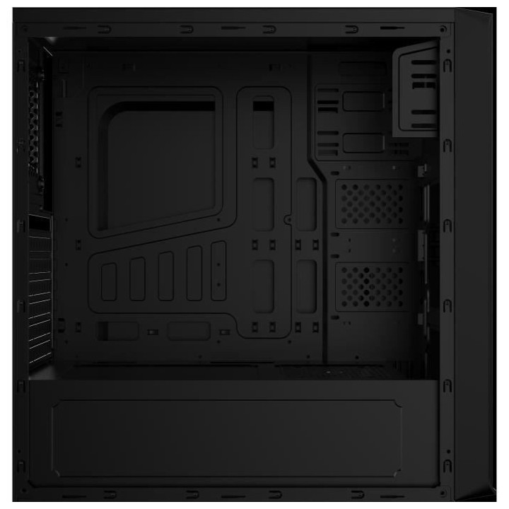 AEROCOOL BOITIER PC SI-5100 - Moyen Tour - Noir - Fenetre acrylique -