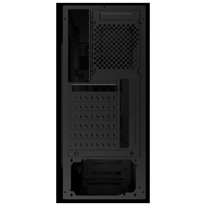 AEROCOOL BOITIER PC SI-5100 - Moyen Tour - Noir - Fenetre acrylique -