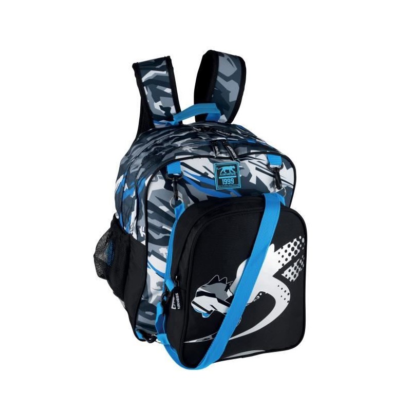 AIRNESS Sac Borne avec Besace Amovible Dart 2 compartiments