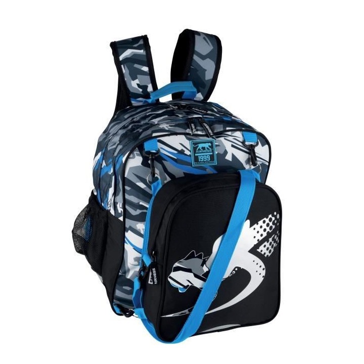 AIRNESS Sac Borne avec Besace Amovible Dart 2 compartiments