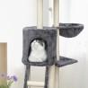 JIPSY Arbre a chat Gris - 79 x 34 x 138 cm - Gris