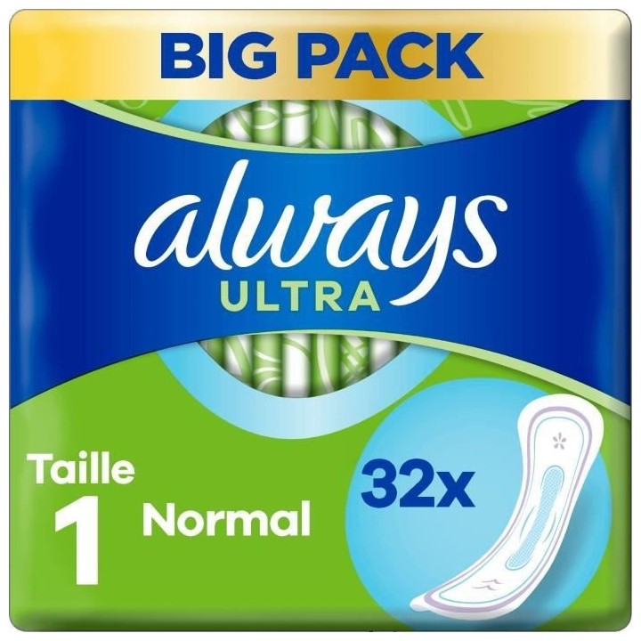 ALWAYS Ultra Serviette Hygiénique Normal Taille 1 x32