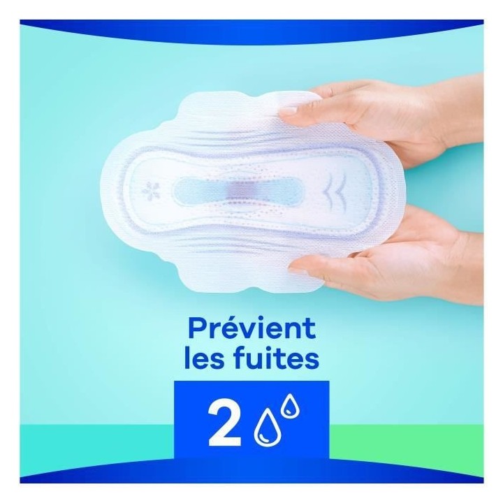 ALWAYS Ultra Serviettes Hygiéniques avec ailettes Long Taille 2 x22