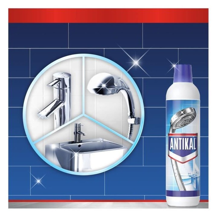[Lot de 2] ANTIKAL Classic Anti-Calcaire Liquide 750 ml