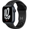 Apple Watch Nike Series 7 GPS + Cellular - 41mm - Boîtier Midnight Aluminium - Bracelet Anthracite/Black Nike Sport Band - Regu