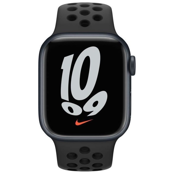 Apple Watch Nike Series 7 GPS + Cellular - 41mm - Boîtier Midnight Al