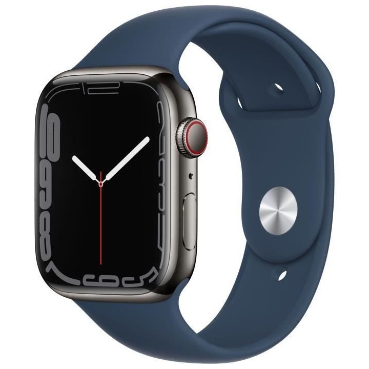 Apple Watch Series 7 GPS + Cellular - 45mm - Boîtier Graphite Stainle