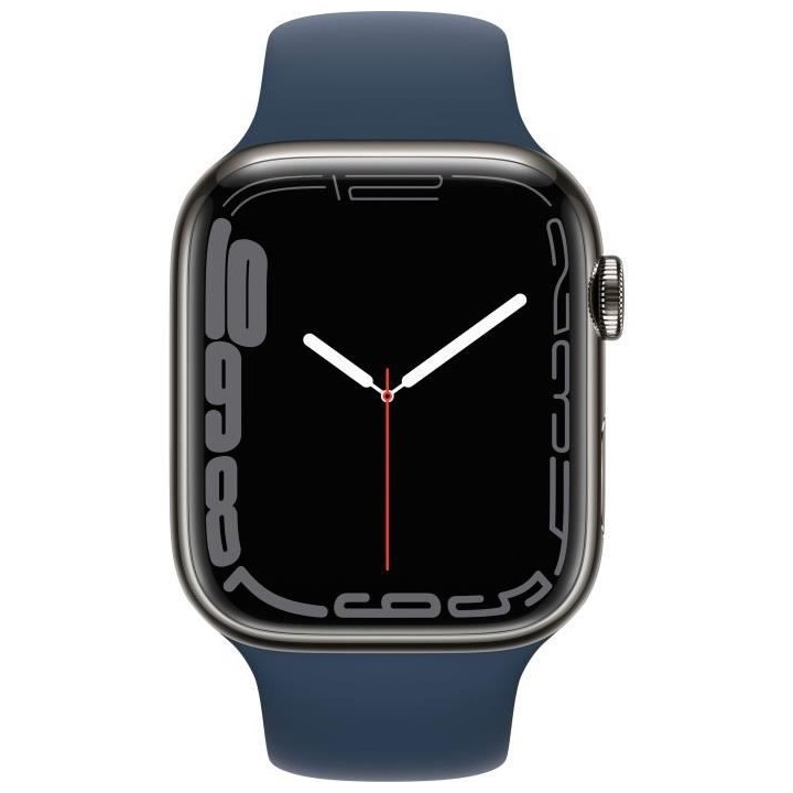 Apple Watch Series 7 GPS + Cellular - 45mm - Boîtier Graphite Stainle