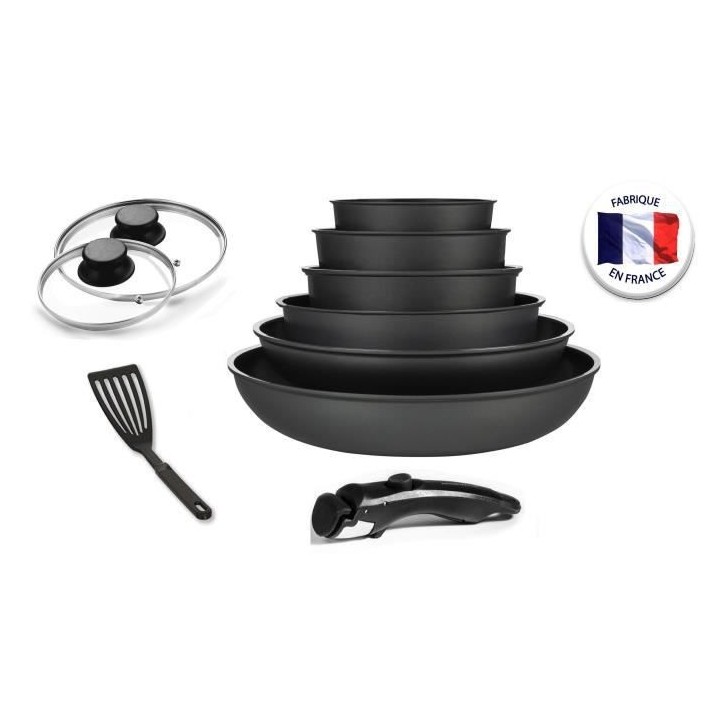 ARTHUR MARTIN AMFR10B Batterie de cuisine 10 pieces - Fabrication Fran